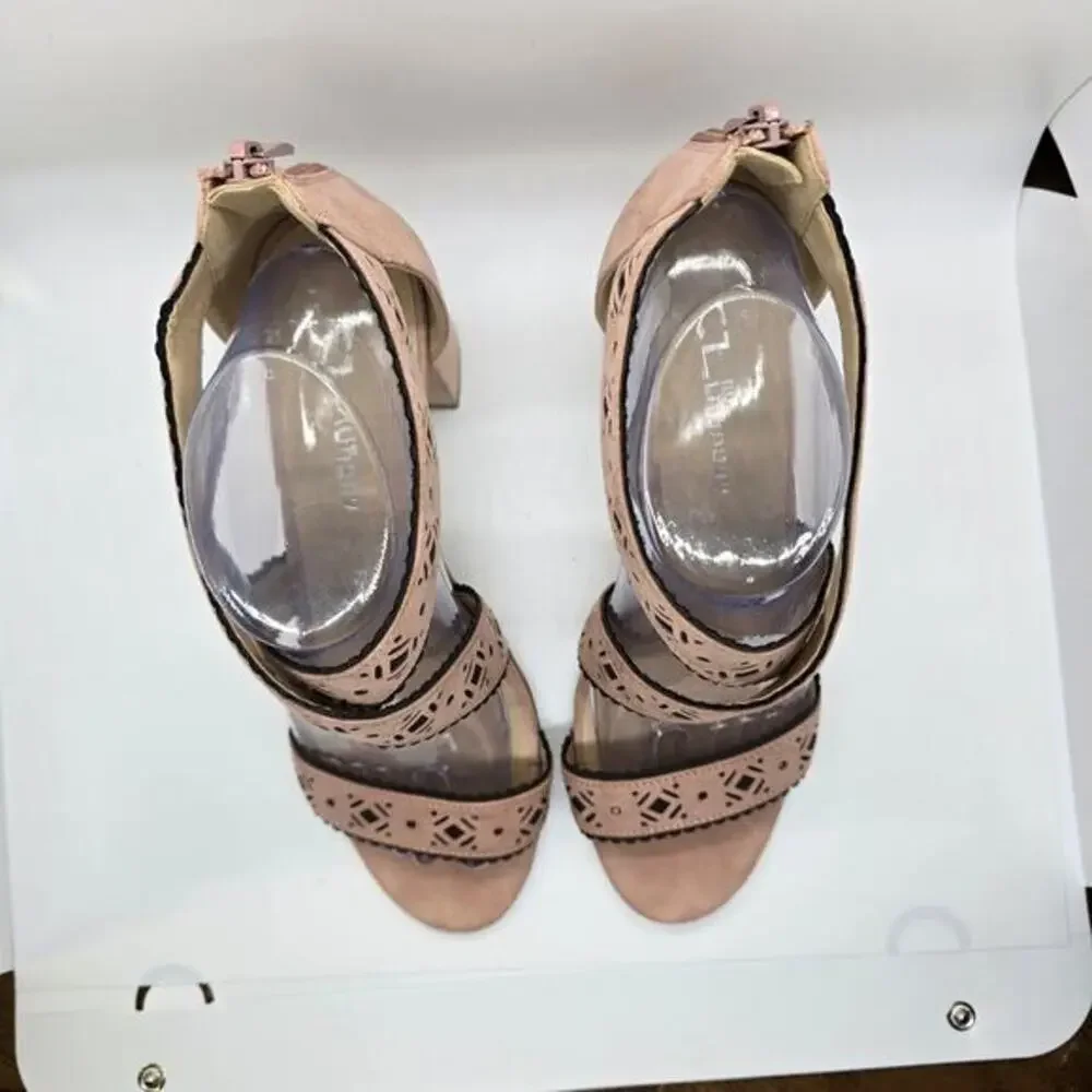 CL by Laundry Block‎ Heels-Blush-Women's 9